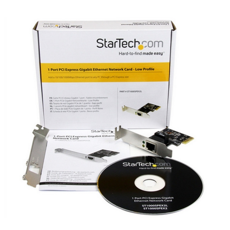 Adaptador de Red StarTech Tarjeta de Red PCI Express Puerto Gigabit Ethernet