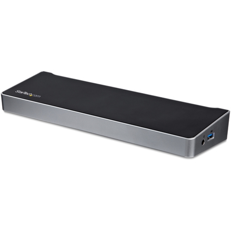 Startech USB-C Para Tres Monitores 4K Con 5x Puertos USB 3.0 - Dock Station