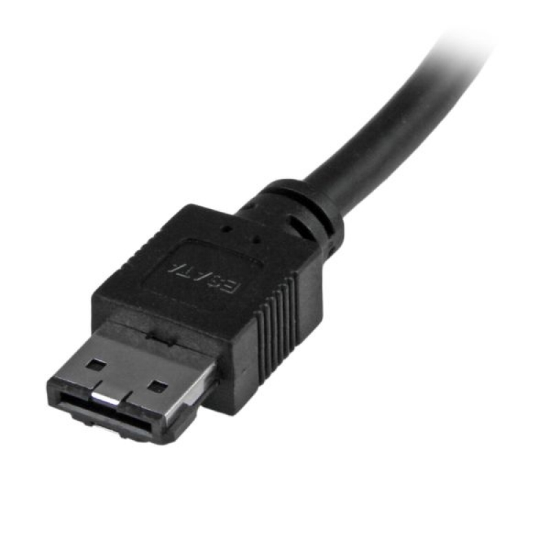 Startech USB3S2ESATA3 Adaptador USB 3.0/eSATA Disco Duro SSD 91cm Negro - Cable USB