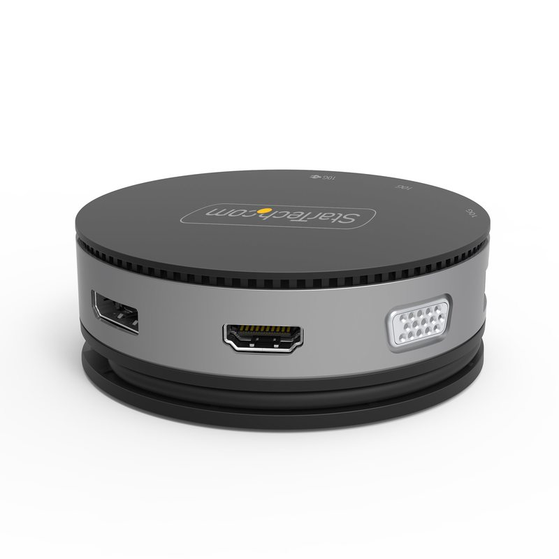 StarTech.com Adaptador Multipuerto USB C - USB 3.1 Gen 2 de 10Gbps Tipo C - Docking Station