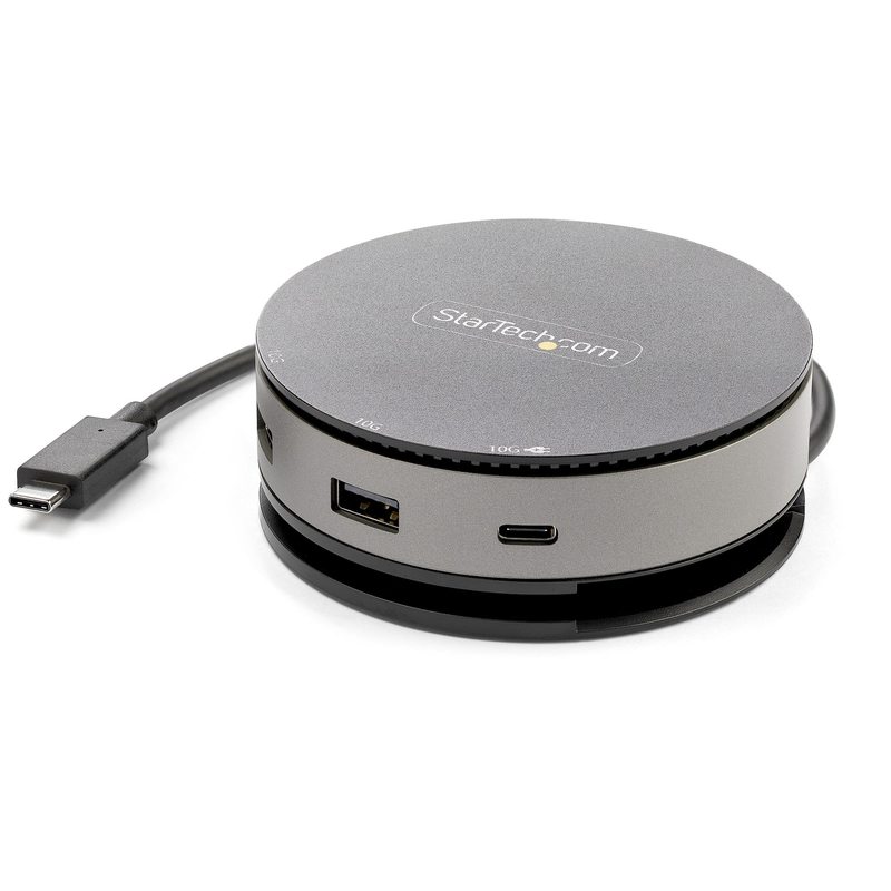 StarTech.com Adaptador Multipuerto USB C - USB 3.1 Gen 2 de 10Gbps Tipo C - Docking Station