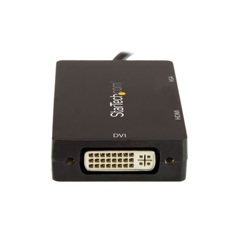 StarTech.com Adaptador USB-C Vídeo Multipuertos 3 en1 4K 30Hz  Negro - Adaptador