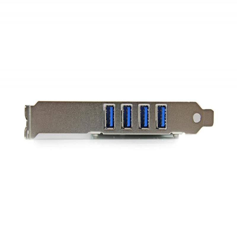 Tarjeta PCI Startech Ex 4 Puertos USB 3.0 Low Profile