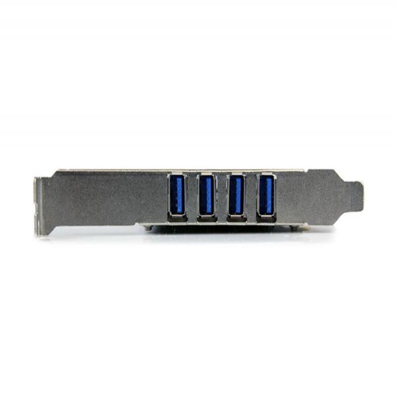 Startech Tarjeta PCI-Ex 4 Puertos USB 3.0 UASP - Adaptador