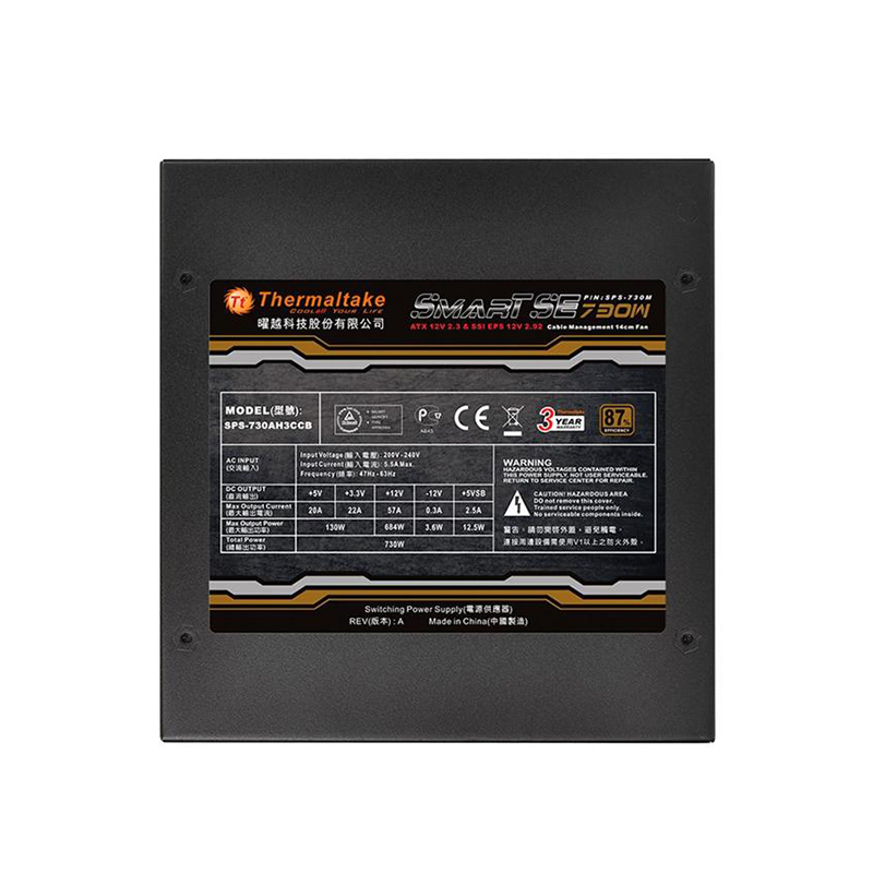 Thermaltake Smart SE 730W Modular - Fuente/PSU