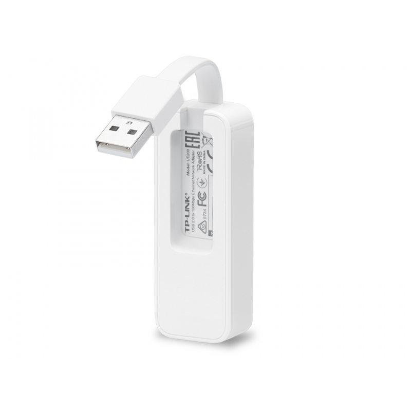 Adaptador de Red TP-Link UE200 USB 2.0 a Ethernet 100Mbps