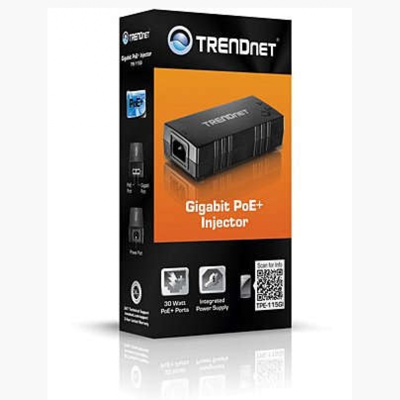 TRENDnet PoE Gigabit TPE-115GI - Inyector/Adaptador
