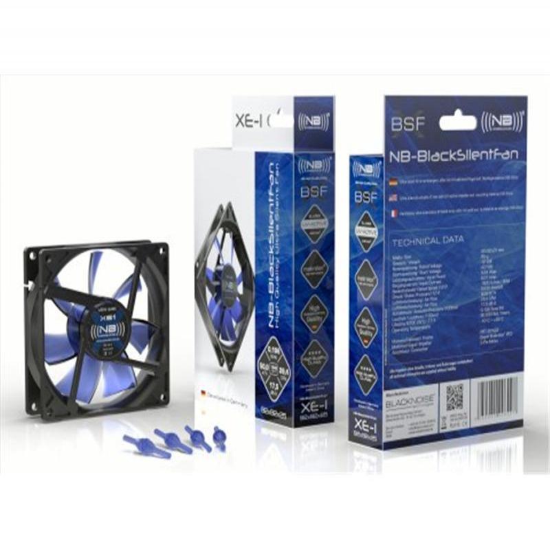 Noiseblocker BlackSilent XE1 - Ventilador 9 cm