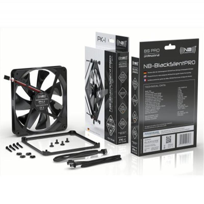Noiseblocker BlackSilent PRO PK2 - Ventilador 14 cm