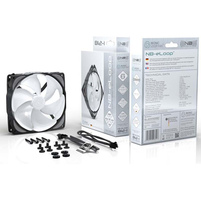 Noiseblocker eLoop B12-PS PWM - Ventilador 12 cm