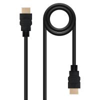 Nano Cable HDMI V1.4 (Alta Velocidad) - A/M - A/M - 3.0m Negro
