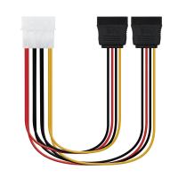 Nanocable Cable SATA Alimentación XHD2 30cm - Cable Sata