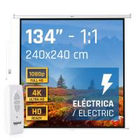 Iggual Mural Eléctrica 240x240cm - Pantalla