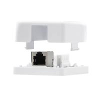 Nanocable Roseta Para RJ45 CAT.6 UPT 1 Blanco - Roseta De Superficie