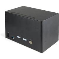 Startech Switch KVM 2 Puertos 4 Monitores DP 4K 60Hz