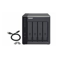 Qnap TR-004 NAS 4 Bahías Negro