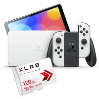 Nintendo Switch Oled Blanco + PNY XLR8 128GB Gaming