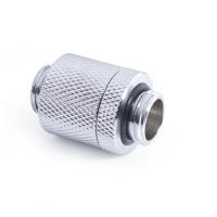 Alphacool ES D-Plug 20mm M-M Cromado