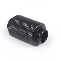 Alphacool ES D-Plug 25.5mm M-M Negro