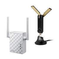 Asus AX56 USB AX1800 + P-N12 Wireless N-300