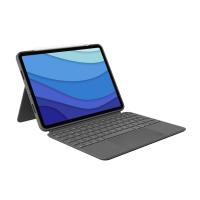 Logitech Combo Touch Apple Ipad Pro 12.9 pulgadas 5 Gen Gris