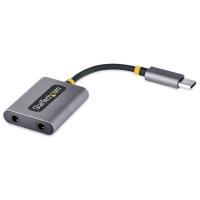 Startech.com DAC USB-C a 2 Auriculares Micrófono
