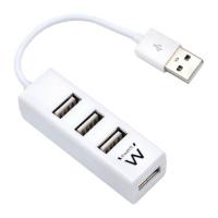 Ewent Mini-Hub USB 2.0 a USB-A 4 Puertos