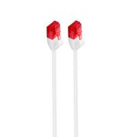 Ewent Latiguillo RJ45 Cat.6 UTP Slim 0.25m Blanco