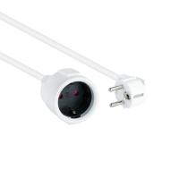 Nanocable Extension Cable Alimentación 5.0m Blanco