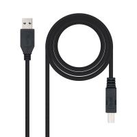Nanocable USB 3.0 A-M a B-M 2.0m Negro
