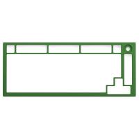 Glorious PC Master Race GMMK PRO Top Frame Verde