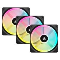 Corsair QX120 RGB 120mm Triple Pack Negro
