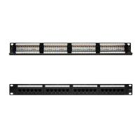 Nanocable 10.21.4124 24 Puertos RJ45 Cat.6A UTP 19 pulgadas 1U Negro