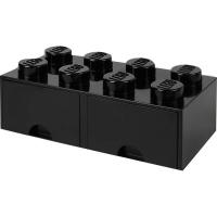 Lego Brick Drawer 8 Negro