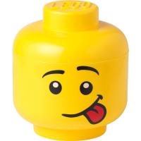 Lego Storage Head "Silly" Amarillo