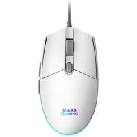 Mars Gaming MMG 3200 Dpi RGB Flow Blanco