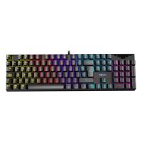 Krom Kasic Gaming Rainbow RGB Red Switch Negro