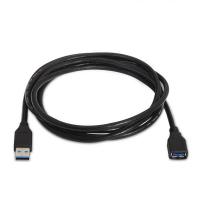 Aisens Extensión USB 3.0 Tipo A Macho a A Hembra 1m Negro