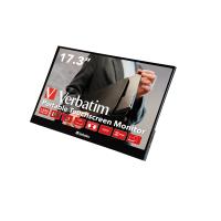 Verbatim PMT-17 17 pulgadas FHD IPS 6ms HDR FreeSync Táctil Negro