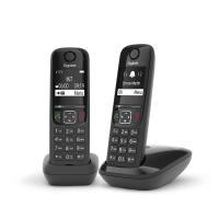 Gigaset AS690 DECT Duo Negro