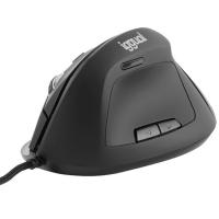 iggual ERGO-V Vertical Ergonómico 2400 Dpi Negro