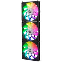 Nox Easy Link ARGB PWM 120mm Triple Pack Negro