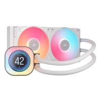 Corsair iCUE LINK TITAN RGB 240 RX LCD Blanco