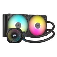 Kit Refrigeración Líquida Corsair iCUE LINK TITAN 280 RX RGB Negro