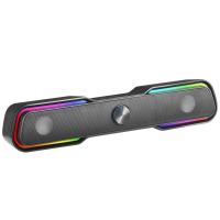 Mars Gaming SoundBar MSBX RGB 10W Bluetooth 5.0 Negro