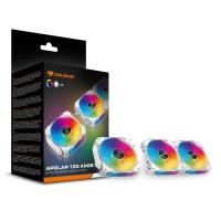 Cougar Apolar 120 ARGB Triple Pack Blanco Modular