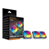 Cougar Apolar 120 ARGB Triple Pack Negro Modular