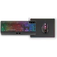 Mars Gaming MCP124 RGB Con Alfombrilla USB Negro