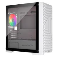 Keep Out XC-220W Glass ARGB Blanco