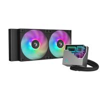 Kit Refrigeración Líquida DeepCool LT240 ARGB 240mm Negro